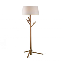 E27 Nordic Tree Branch Holzstativ Stehlampe für Schlafzimmer